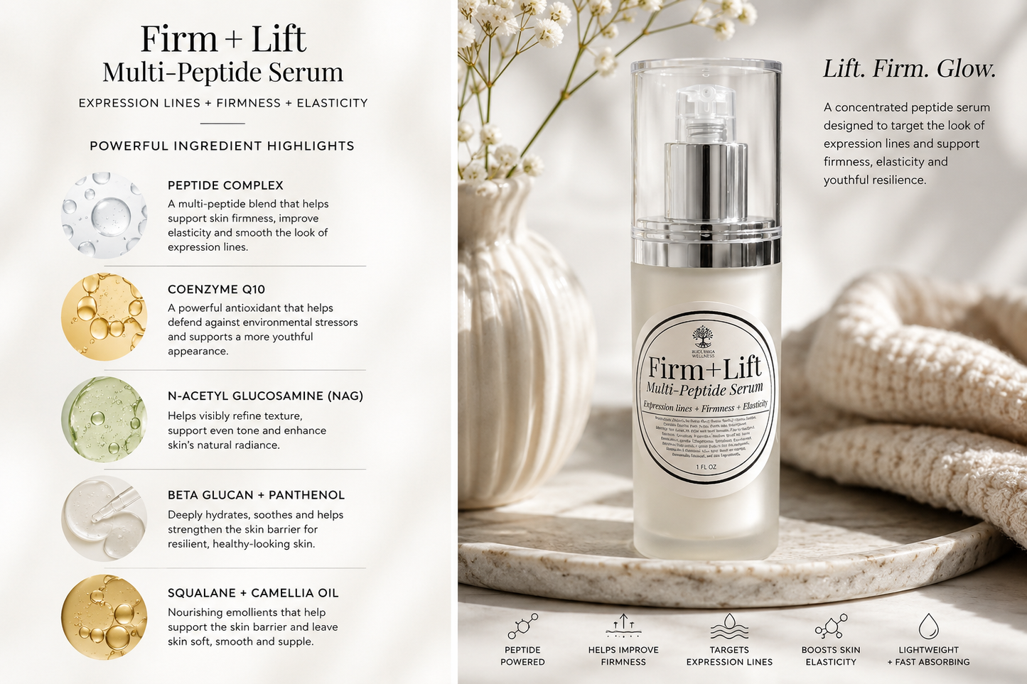 Firm + Lift™ Peptide Serum (Expression line + Firmness + Elasticity)