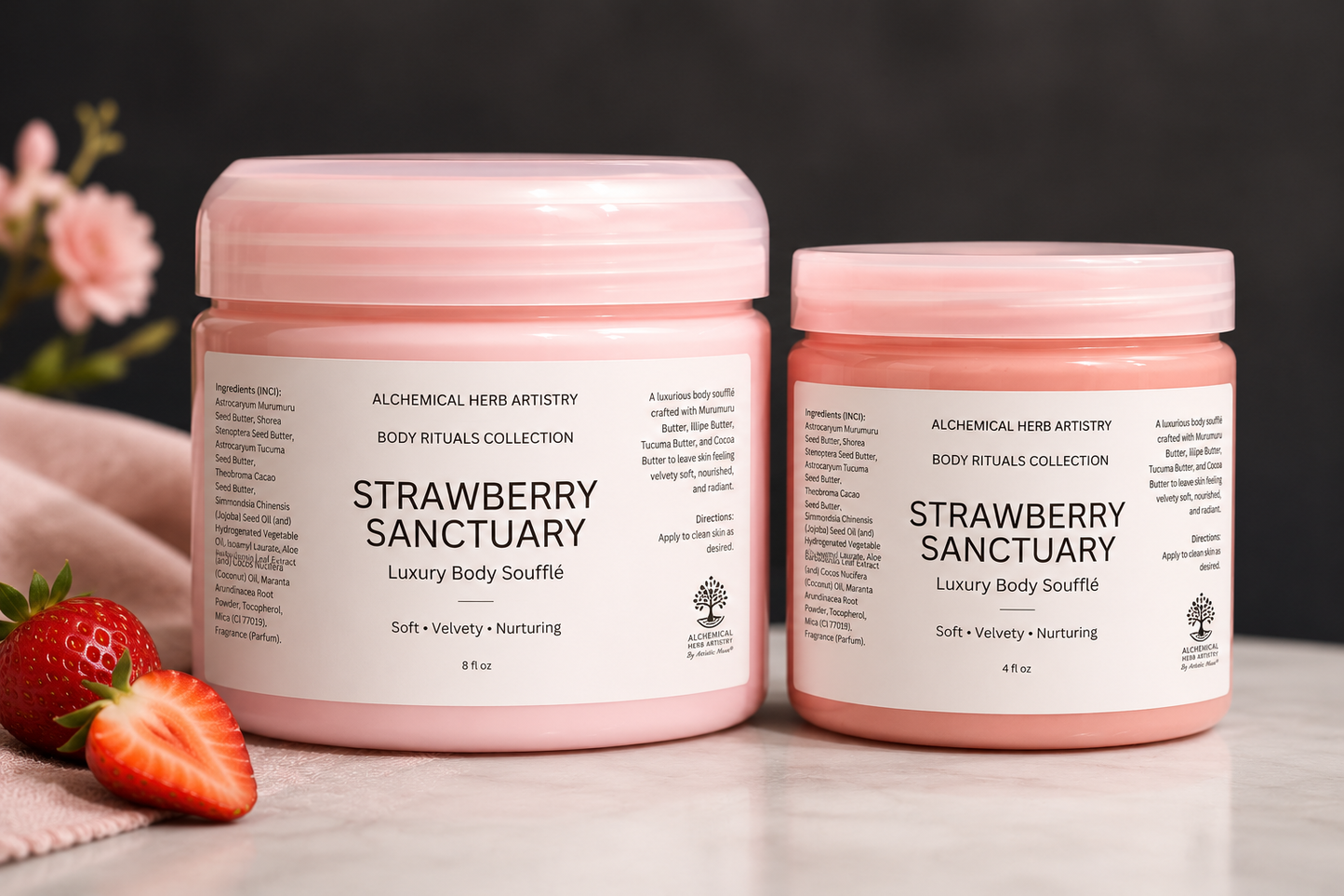 STRAWBERRY SANCTUARY™ Luxury Body Soufflé