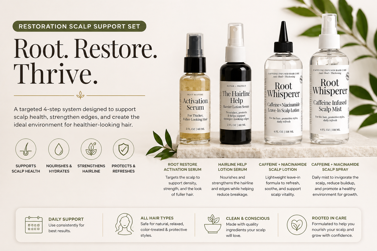 Restoration Scalp Support Bundle