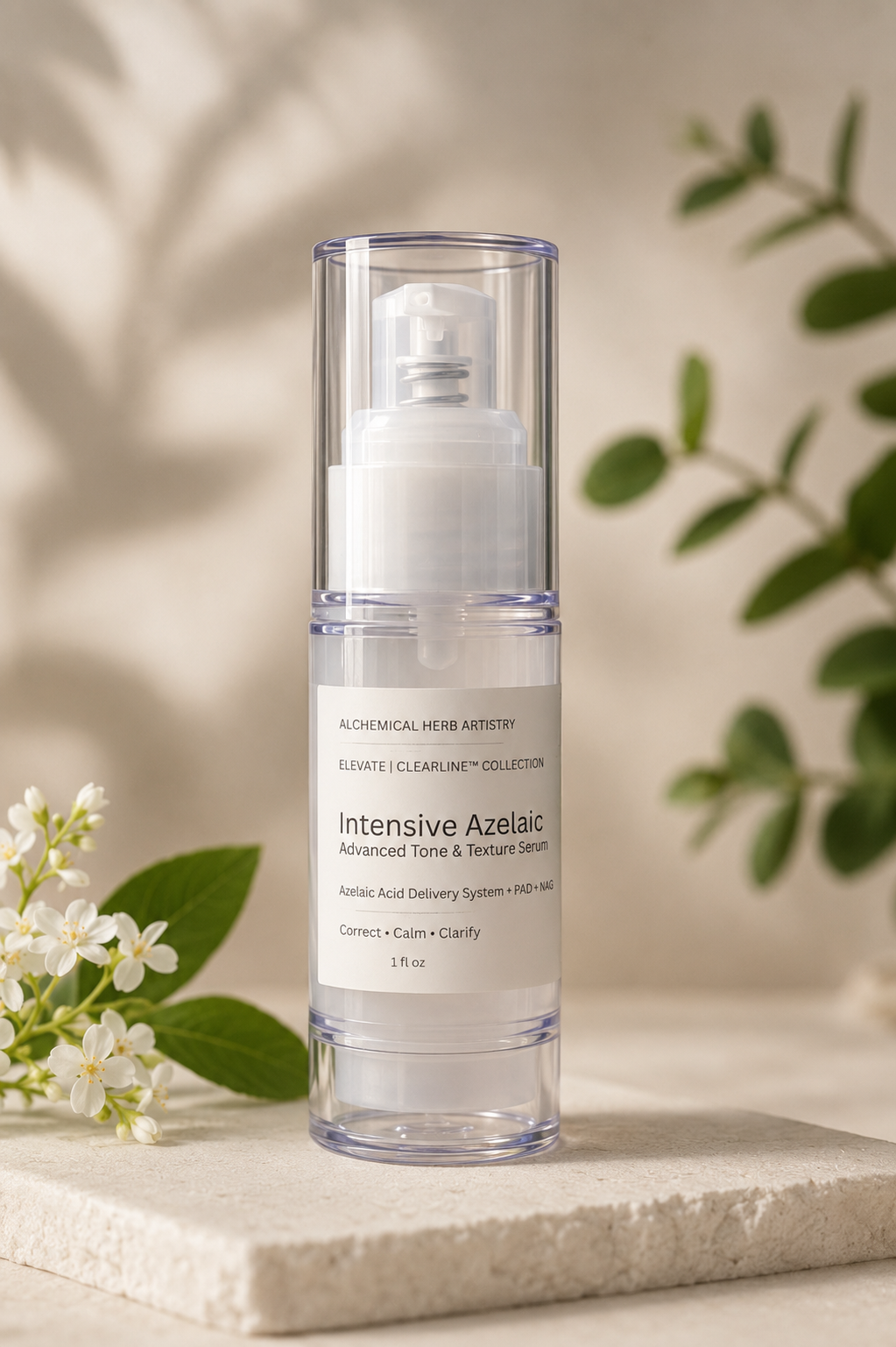 Clearline™ Intensive Azelaic Serum|Azelaic Acid Delivery System + PAD + NAG (Tone & Texture)