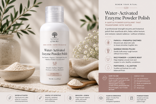 Water-Activated Enzyme Powder Polish (Texture Refining)