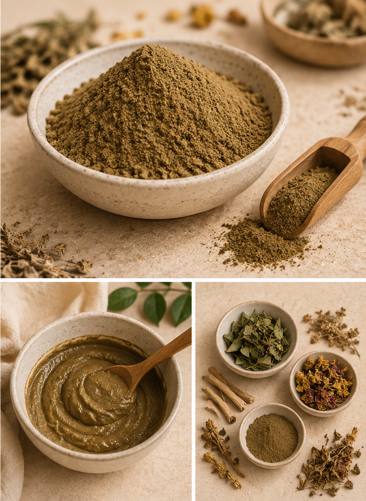 Ayurvedic Strengthening Hair Mask