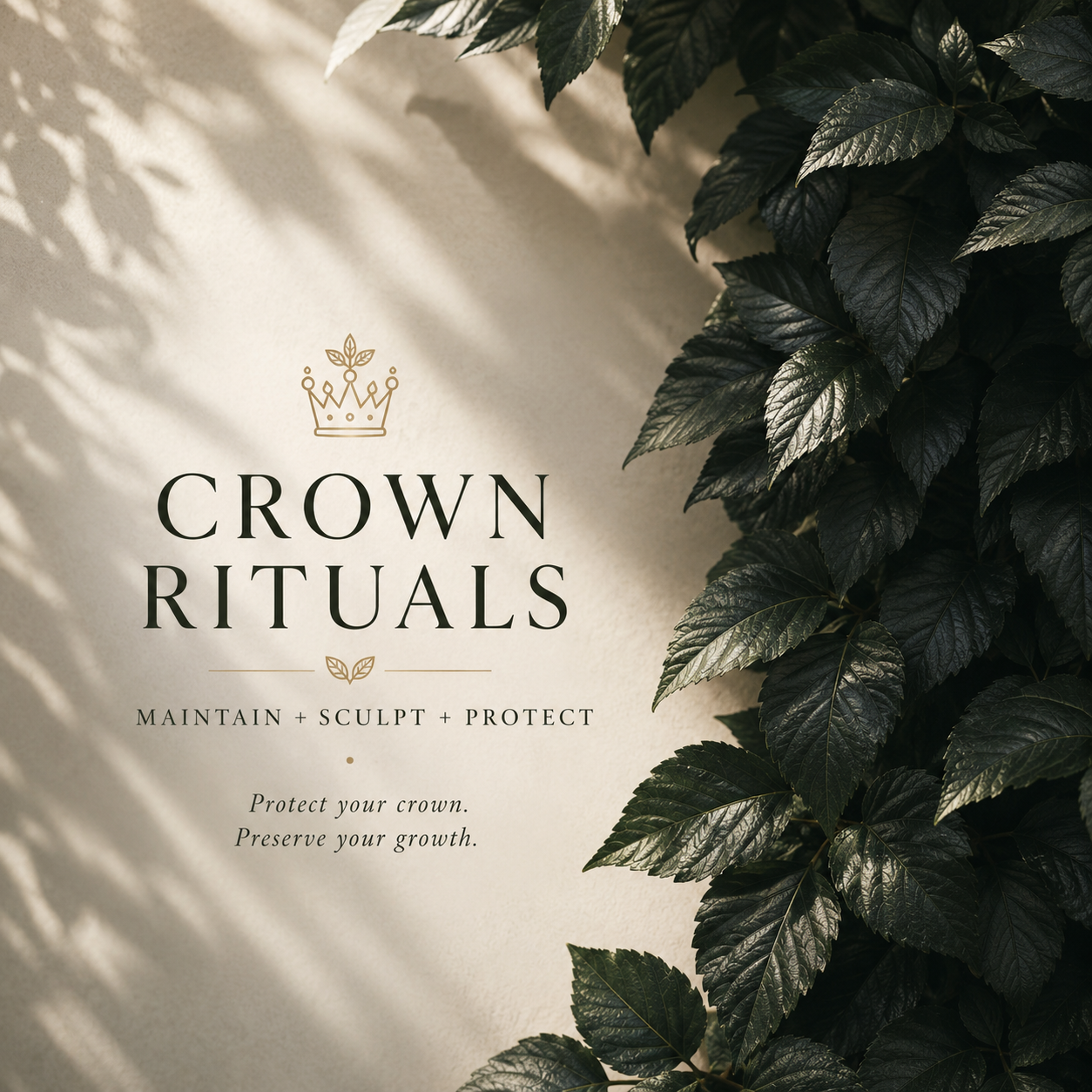 Crown Rituals (Maintain+Sculpt+Protect)