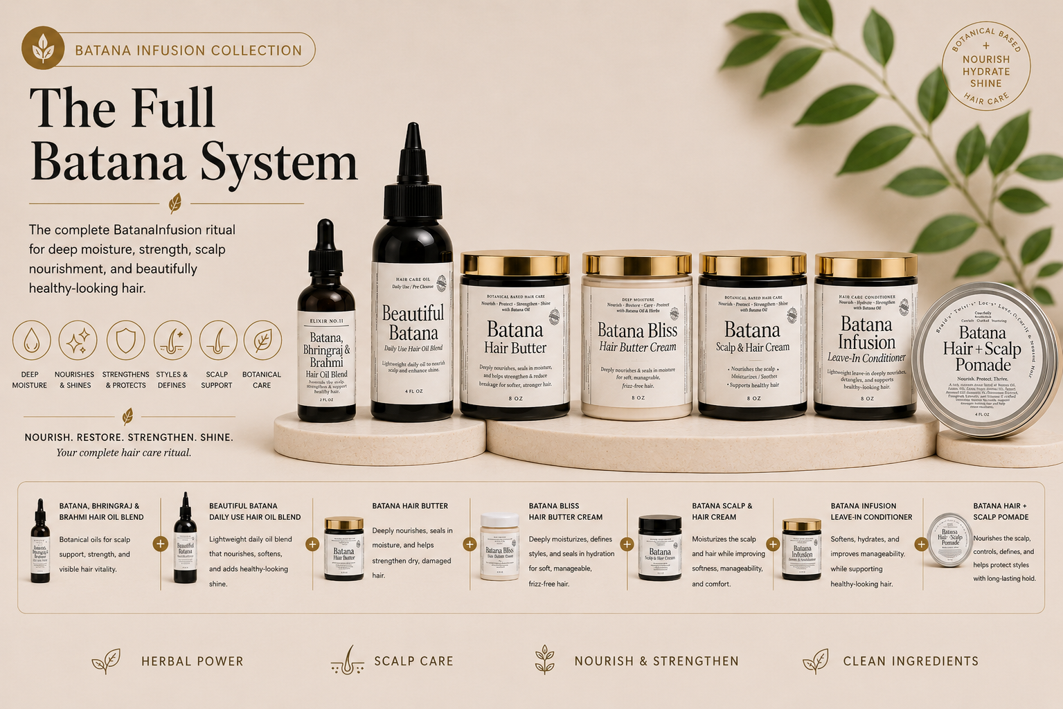 Batana Hair Care Collection