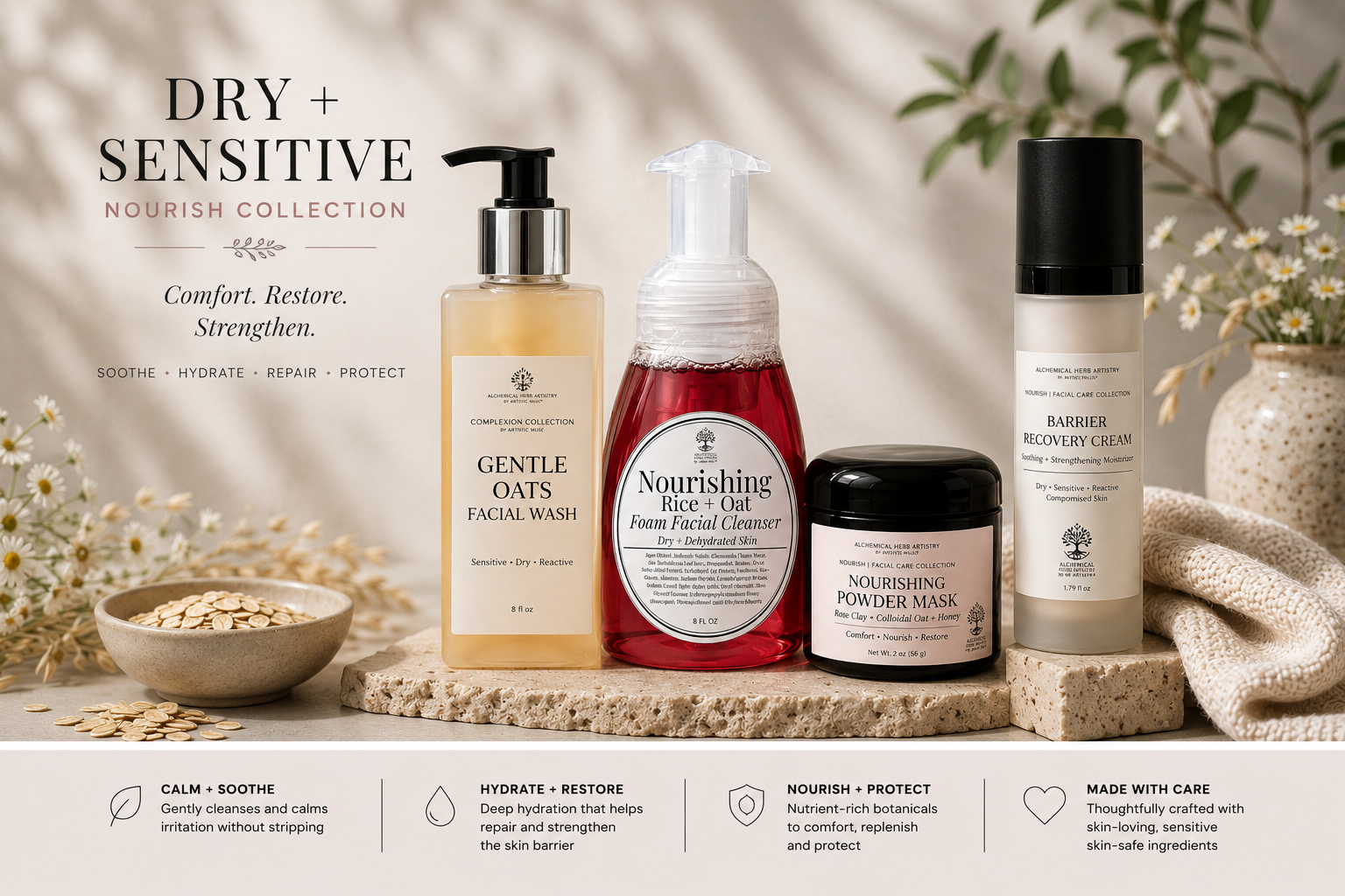 Facial Care-Dry+Sensitive