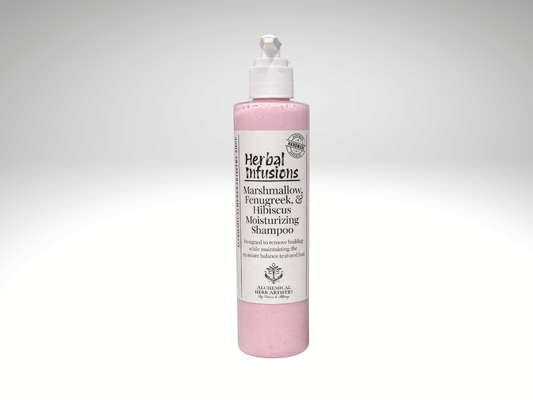 Herbal Infusions- Marshmallow, Fenugreek & Hibiscus (Moisturizing Shampoo)