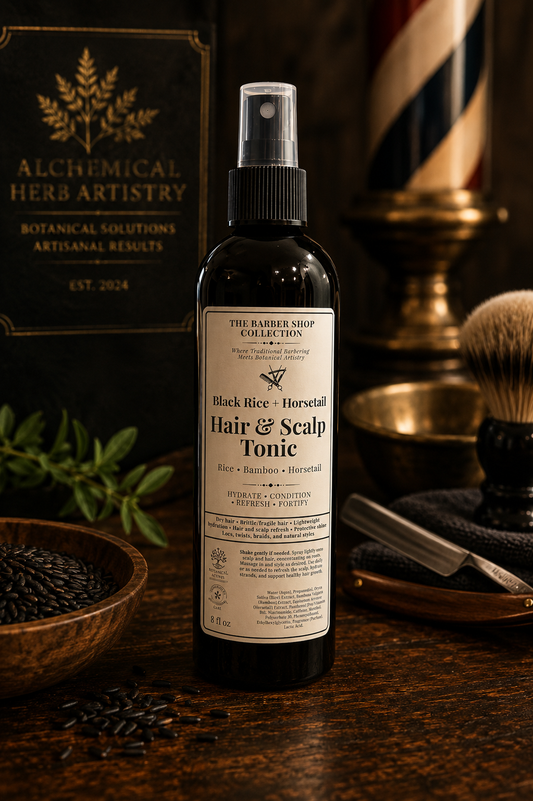 BS01-Black Rice + Horsetail Hair & Scalp Tonic (8oz)