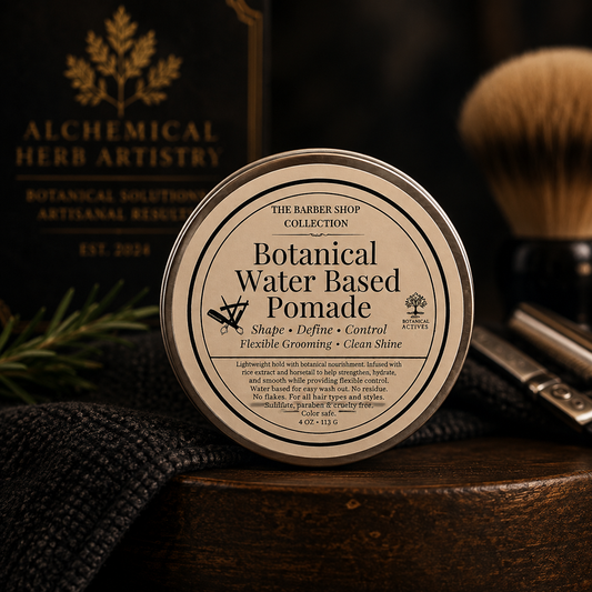BS04-Botanical Water Based Hair Pomade (4oz)