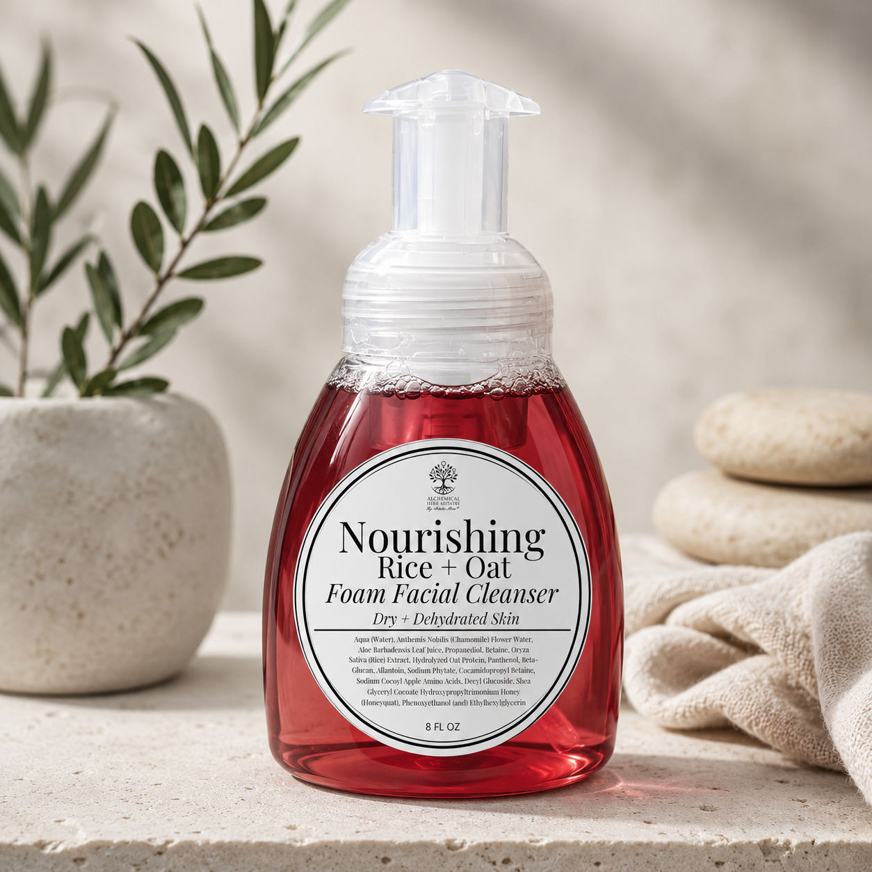 Nourishing Rice + Oat Foam Cleanser (Dry, Dehydrated Skin)