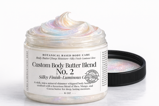 Custom Body Butter Blend No.2-Silky Finish+Luminous Glow