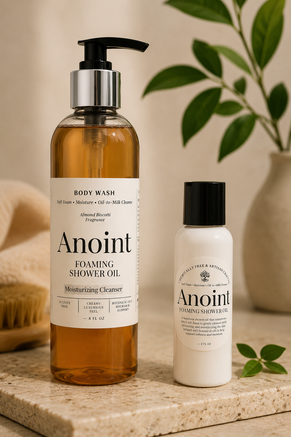 Anoint – Foaming Shower Oil