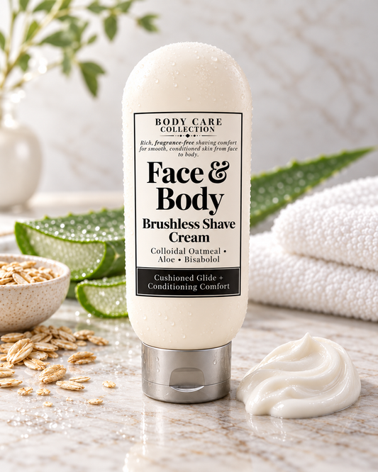 BC06 -Face & Body Brushless Shave Cream |6oz
