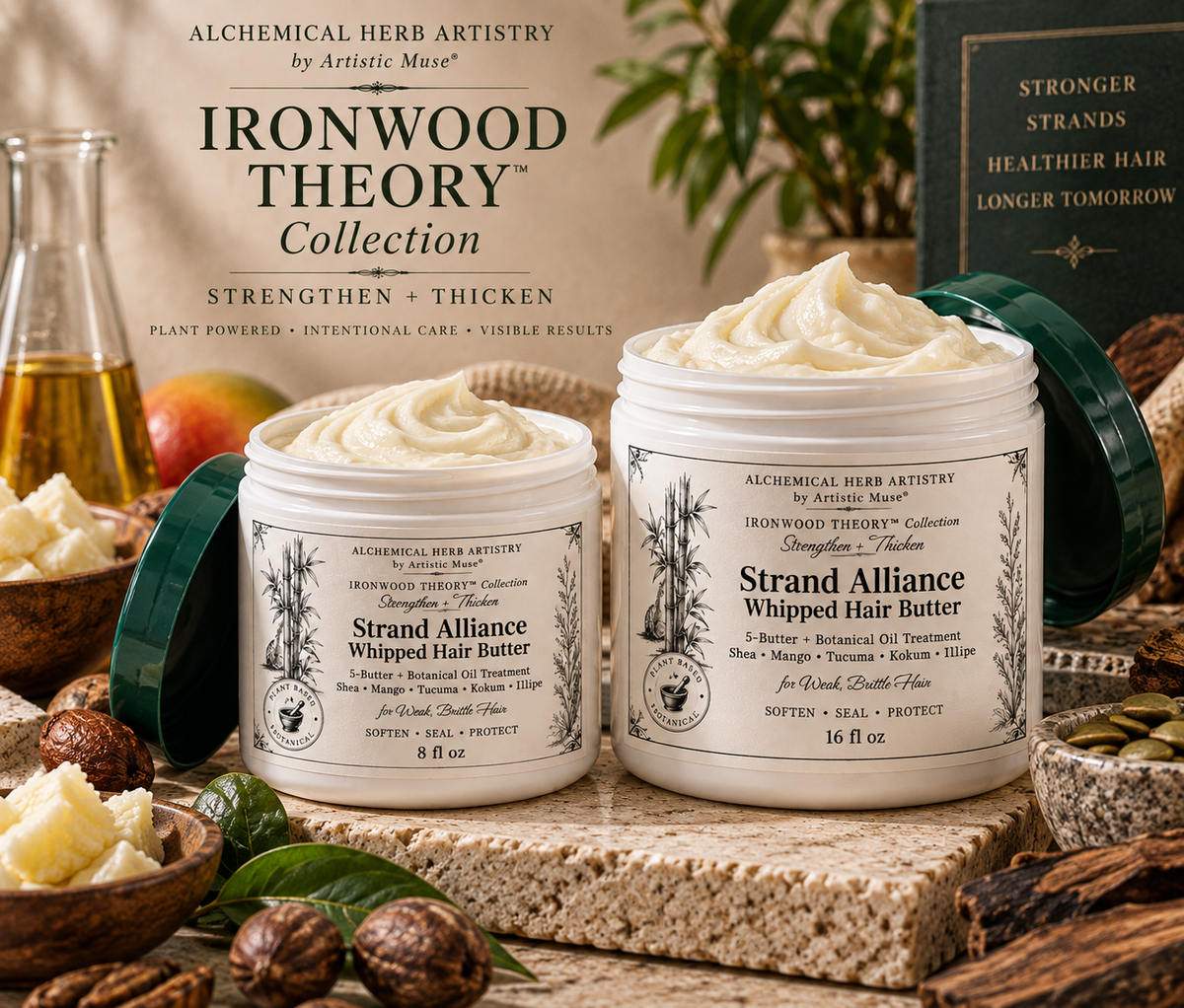 IT05-Strand Alliance™ Whipped Hair Butter (5-Butter + Botanical Oil Treatment)