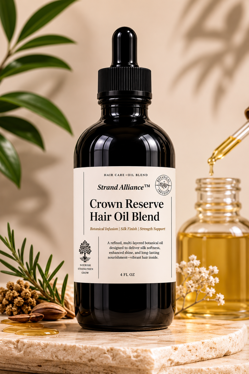 Strand Alliance — Crown Reserve Oil  (Anti-Shed & Thickening Oil)