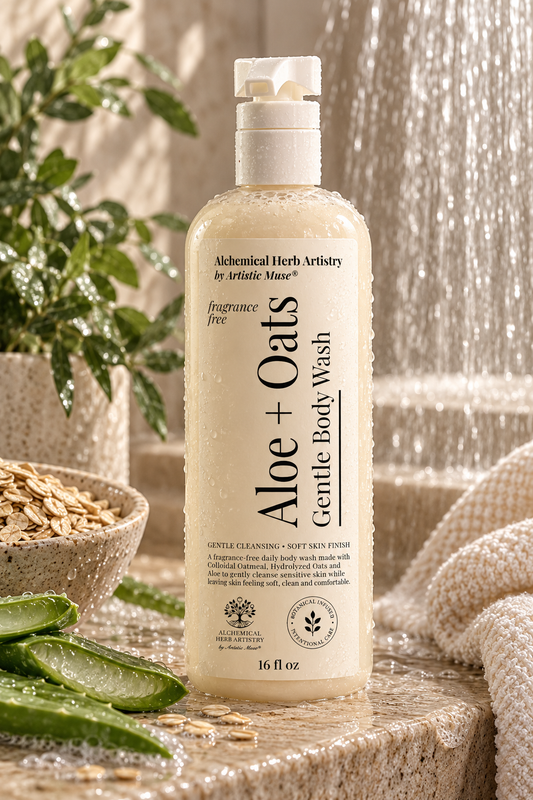 BC03-Aloe+Oats Gentle Body Wash (Dry+Sensitive Skin)