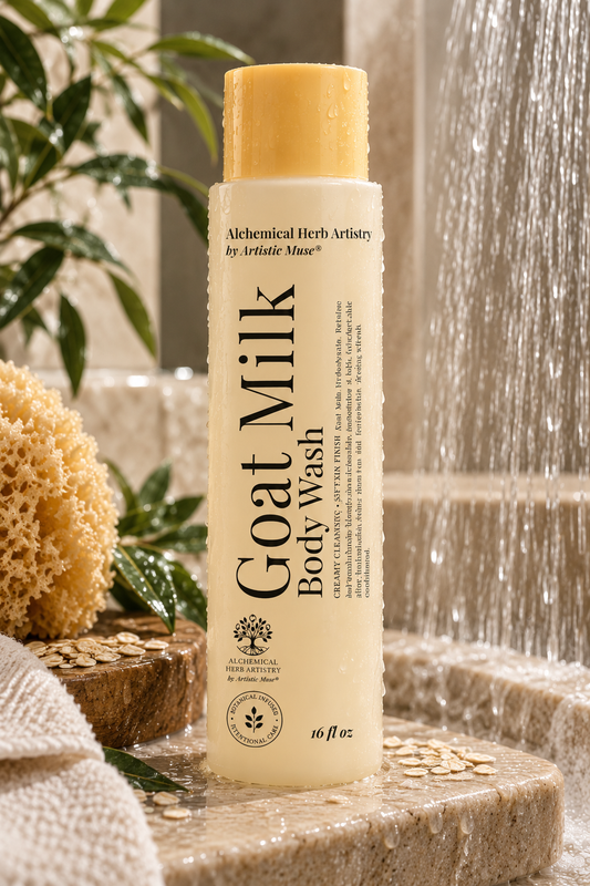 BC01-Goat Milk Body Wash — Almond Biscotti & Honey