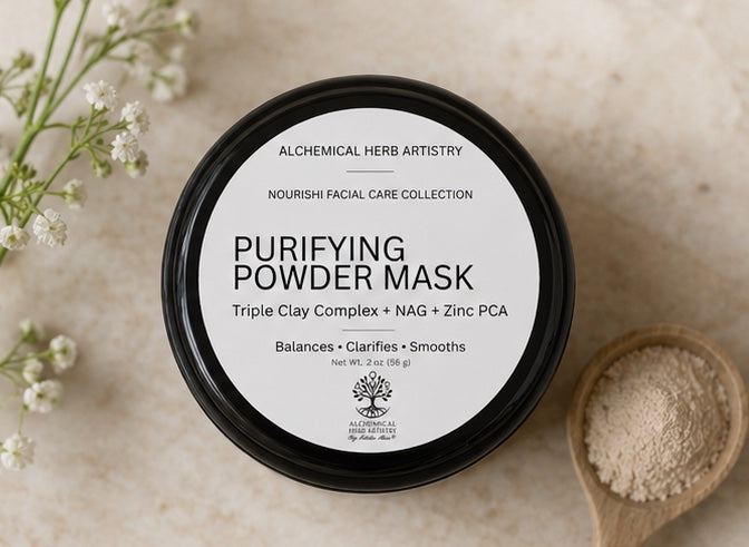 Purifying Powder Mask (Triple Clay Complex + NAG + Zinc PCA)