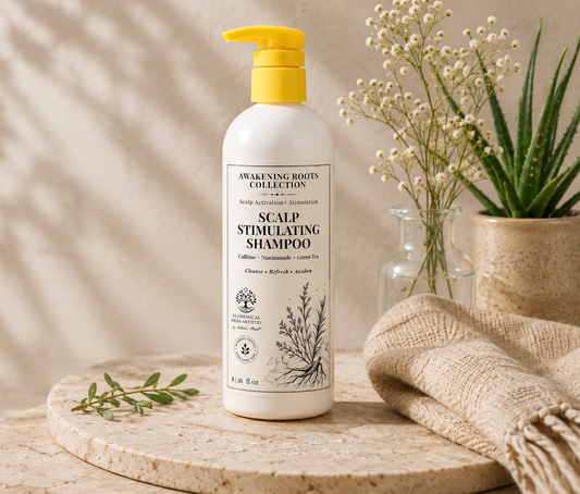 AR01-Scalp Stimulating Shampoo (Caffeine + Niacinamide + Green Tea)