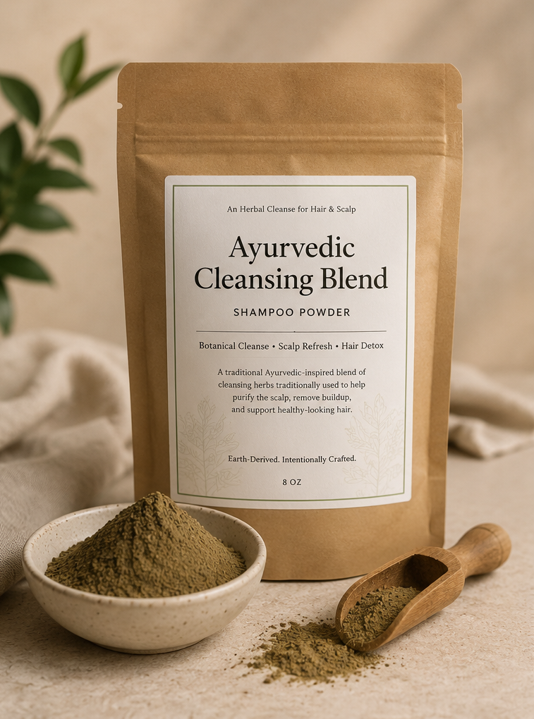 Ayurvedic Cleansing Blend (Herbal Hair & Scalp Cleanser)