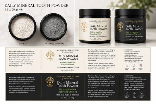 Daily Mineral Tooth Powder (2.5oz)